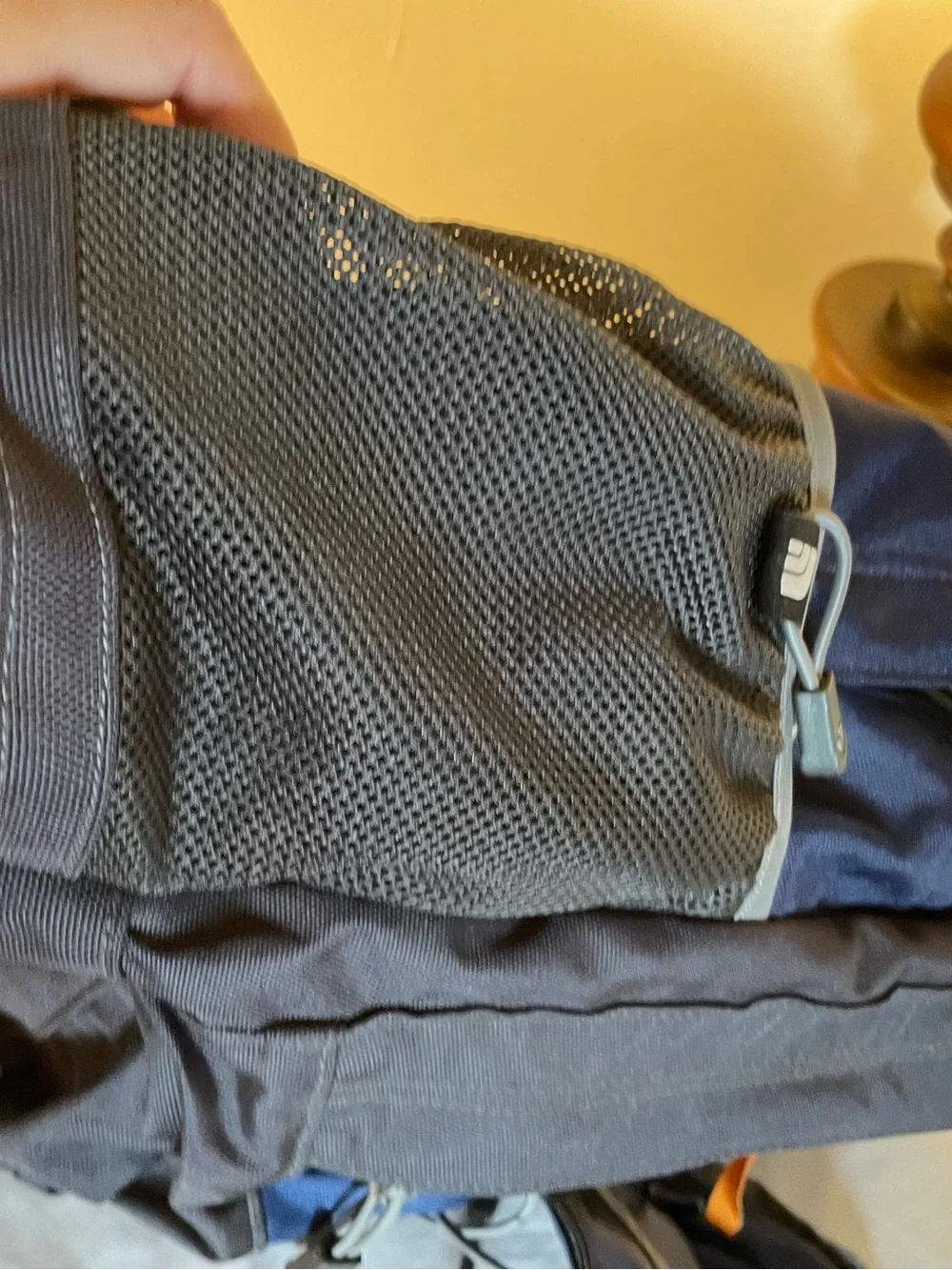 The North Face Jester Backpack Blue Grey Hiking Day Pack Laptop School Bag